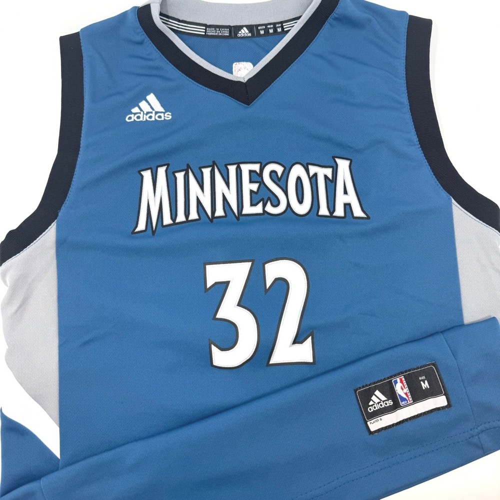 Adidas Minnesota Timberwolves Karl-Anthony Towns 32‎ Jersey Blue Youth Medium